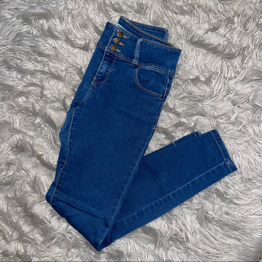 High Waisted Skinny Jeans